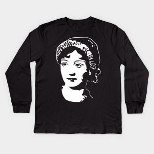 Jane Austen Kids Long Sleeve T-Shirt